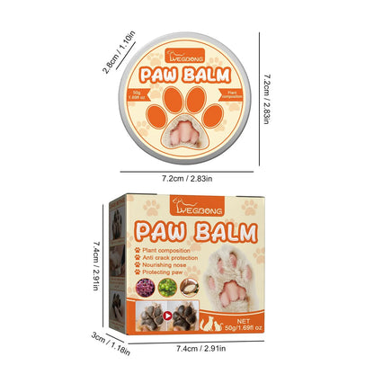 Pet Foot Care Balm, Pet Paw Moisturizing Cream, Pet Foot Care Product for Dog & Cat